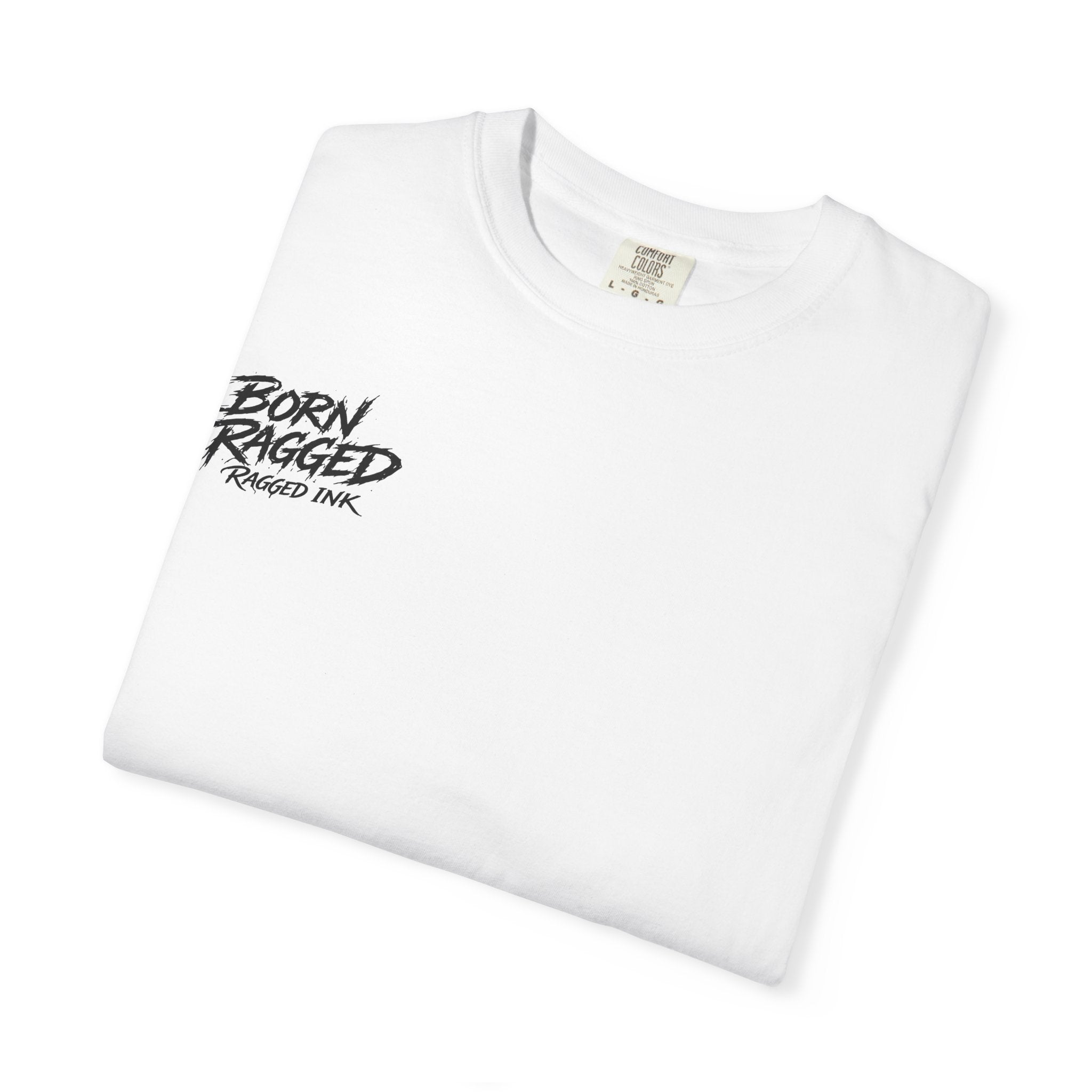 Bad Ass Puffer Fish T-Shirt — 'Born Ragged' Graphic Tee