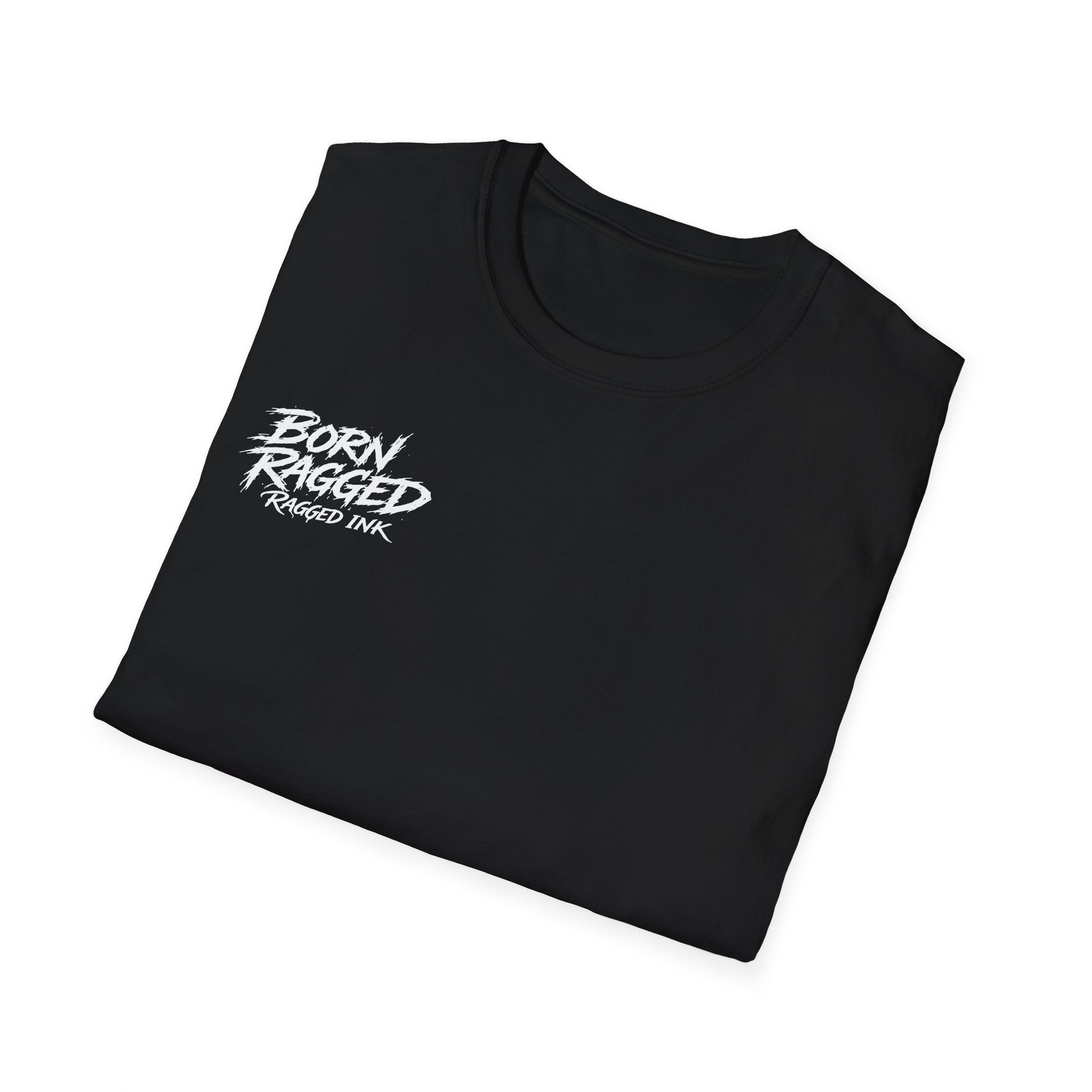 Bad Ass Pufferfish T-Shirt — "Born Rugged" Graphic Tee