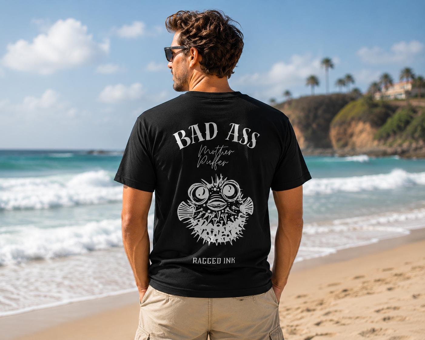 Bad Ass Mother Puffer T shirt