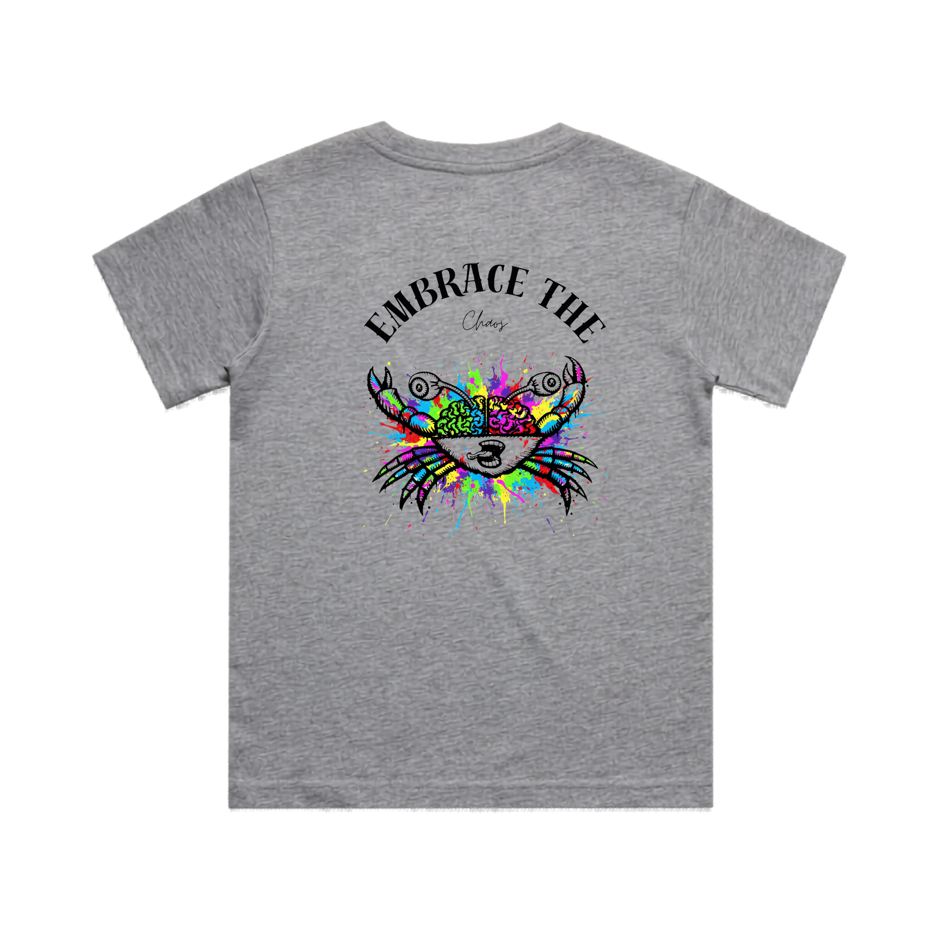 Embrace the Chaos - Colorful Crab T-shirt