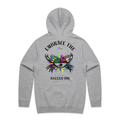 Embrace the Chaos Colorful crab Hoodie