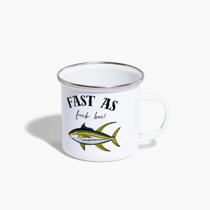 Tuna Fish - Enamel Mug
