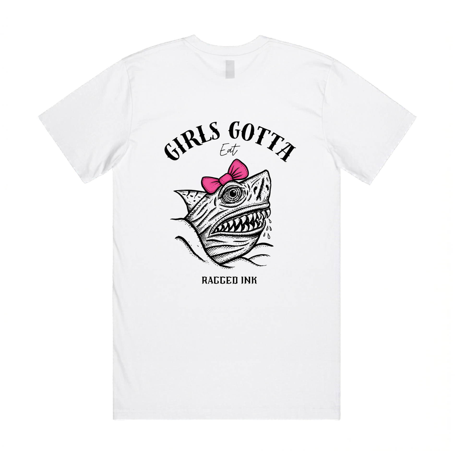 "Girls Gotta Eat" - Great White Shark Tee