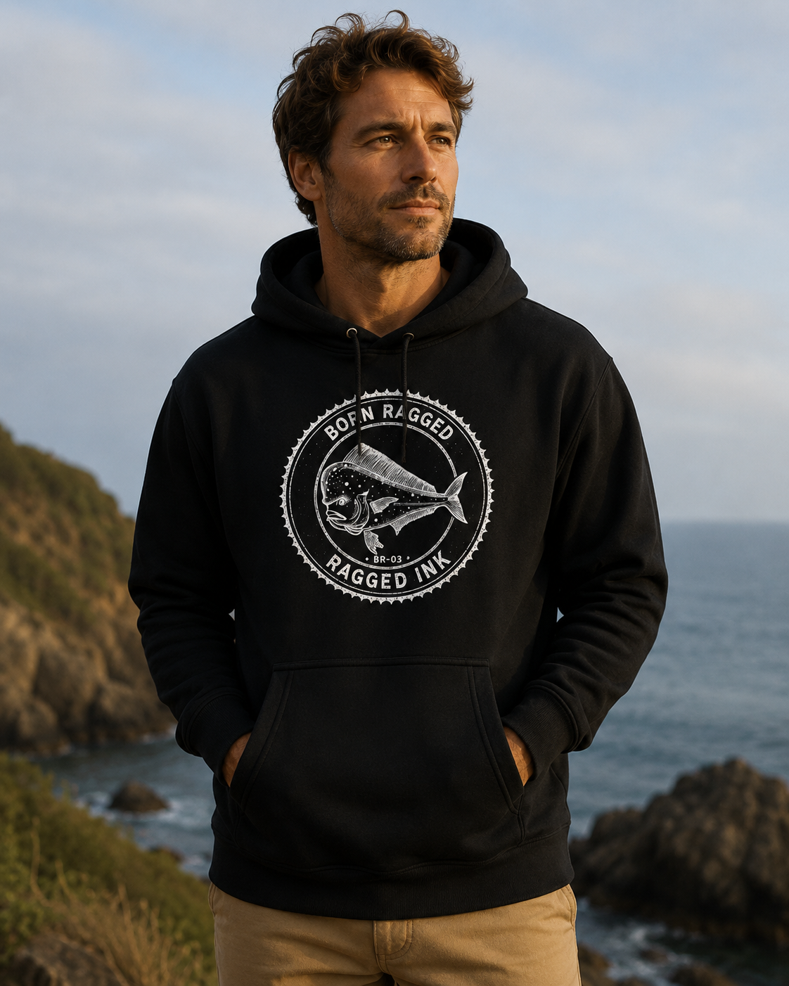Mahi Mahi - Stamp Hoodie