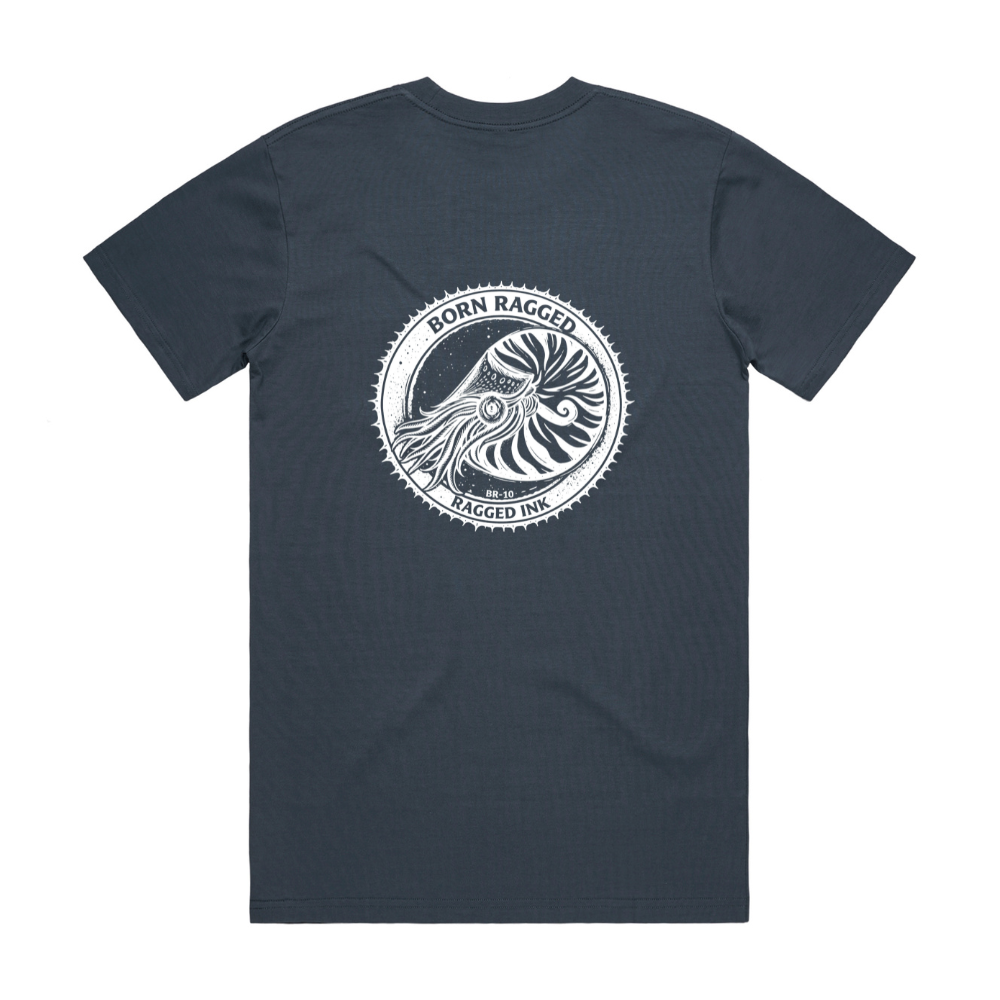 Nautilus - Born Ragged Stamp Collection - T Shirt