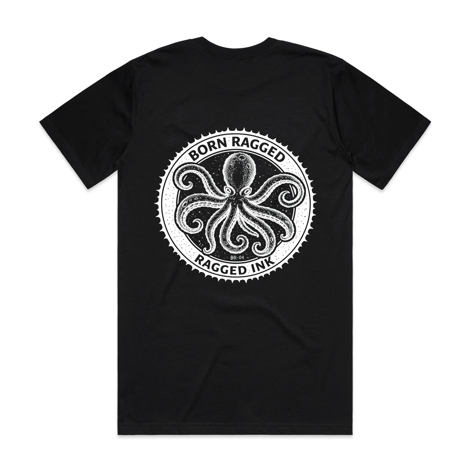 Octopus Born Ragged Ragged Ink Stamp collection - T Shirts