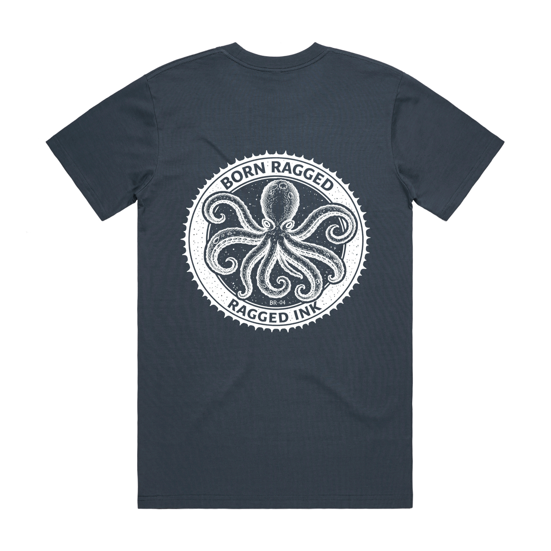 Octopus Born Ragged Ragged Ink Stamp collection - T Shirts