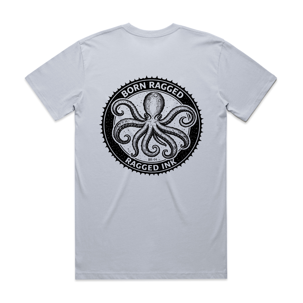 Octopus Born Ragged Ragged Ink Stamp collection - T Shirts