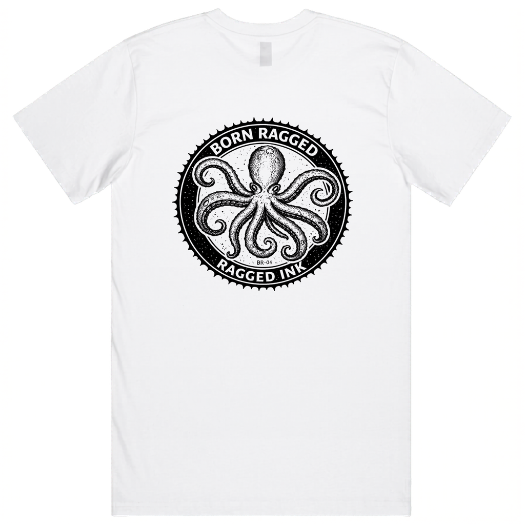 Octopus Born Ragged Ragged Ink Stamp collection - T Shirts
