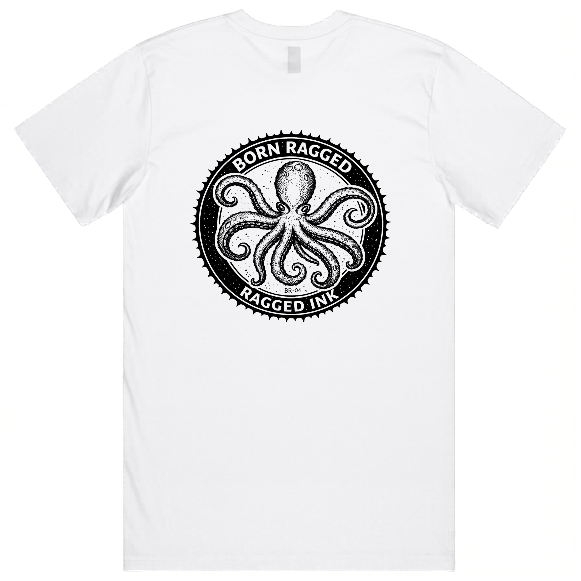 Octopus Born Ragged Ragged Ink Stamp collection - T Shirts
