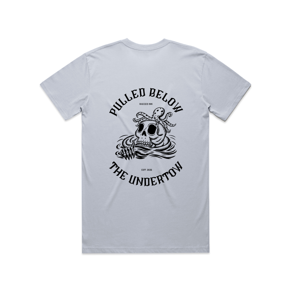 Pulled Below the Undertow - Drowning Skeleton T shirt