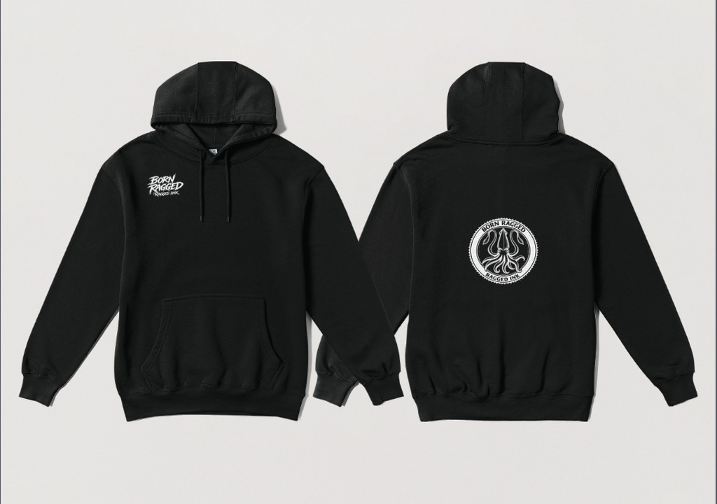 Squid Hoodie - Born Ragged Stamp Collection