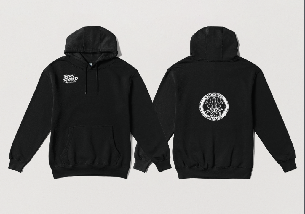 Squid Hoodie - Born Ragged Stamp Collection