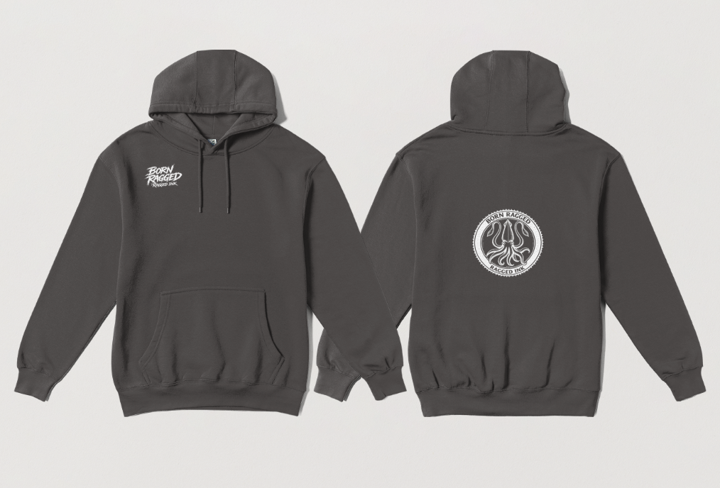 Squid Hoodie - Born Ragged Stamp Collection