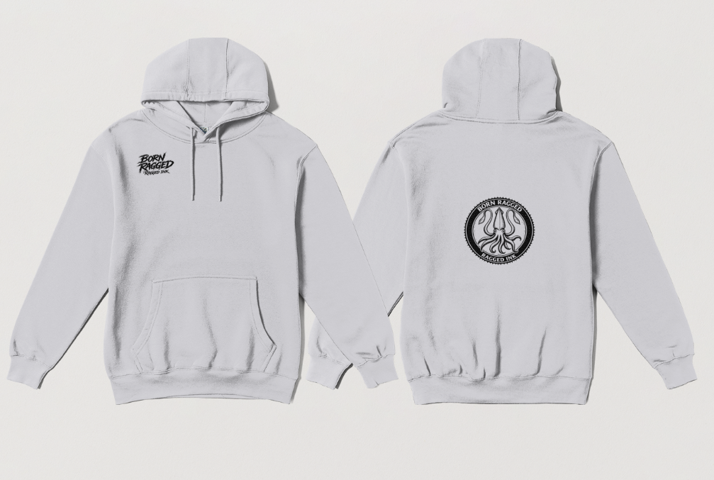 Squid Hoodie - Born Ragged Stamp Collection